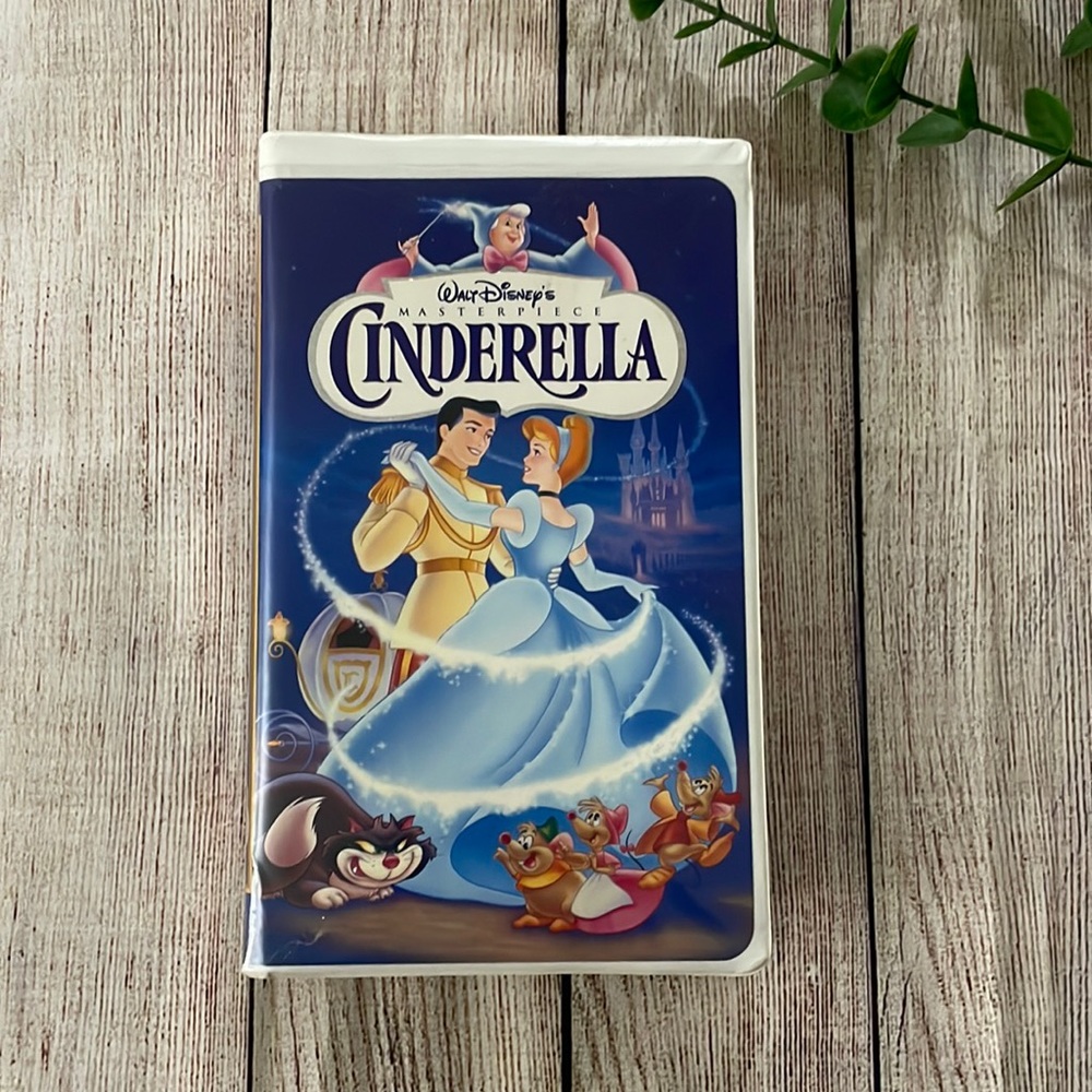 Cinderella Walt Disney Master Piece VHS 5265